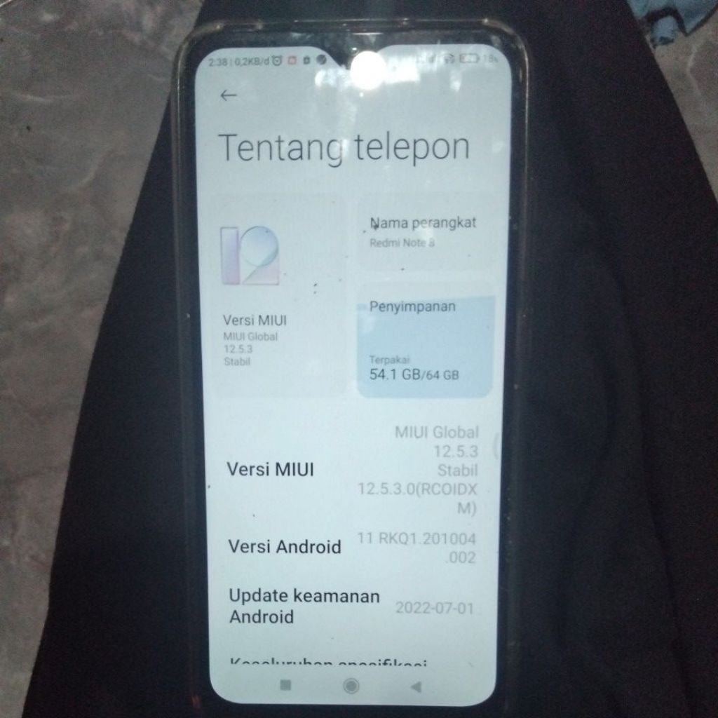 Hp redmi Note 8 Second Normal