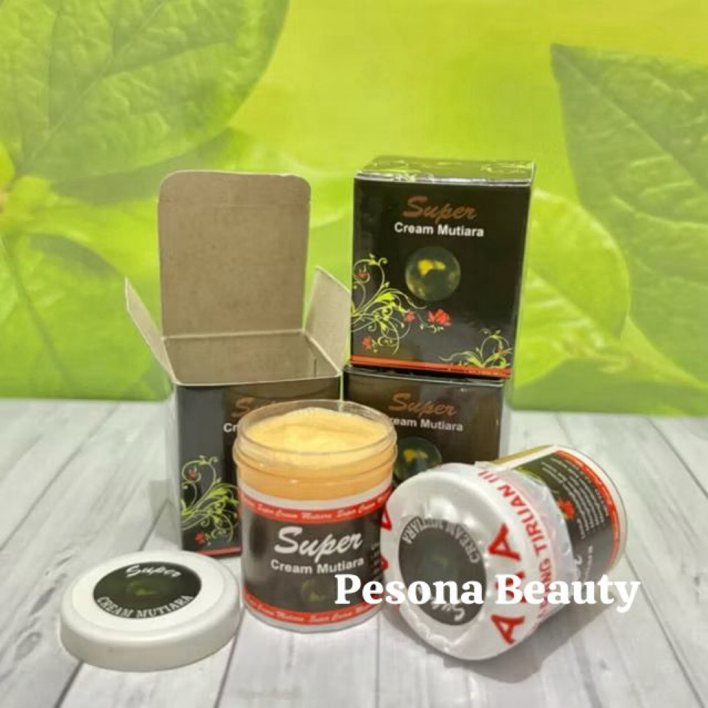 (3Pcs) SP Mutiara Hitam Super Natural Cream