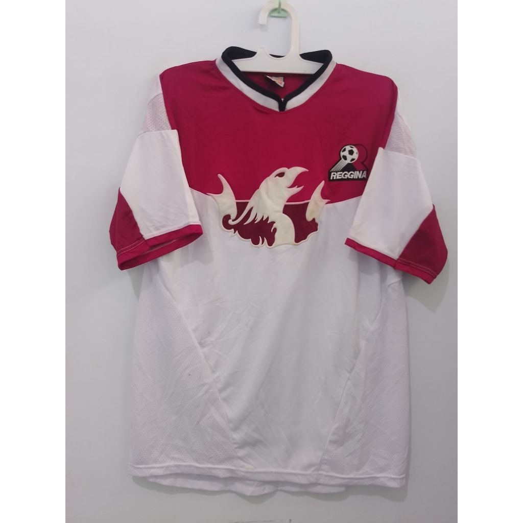 jersey baju bola retro reggina sport olahraga serie a