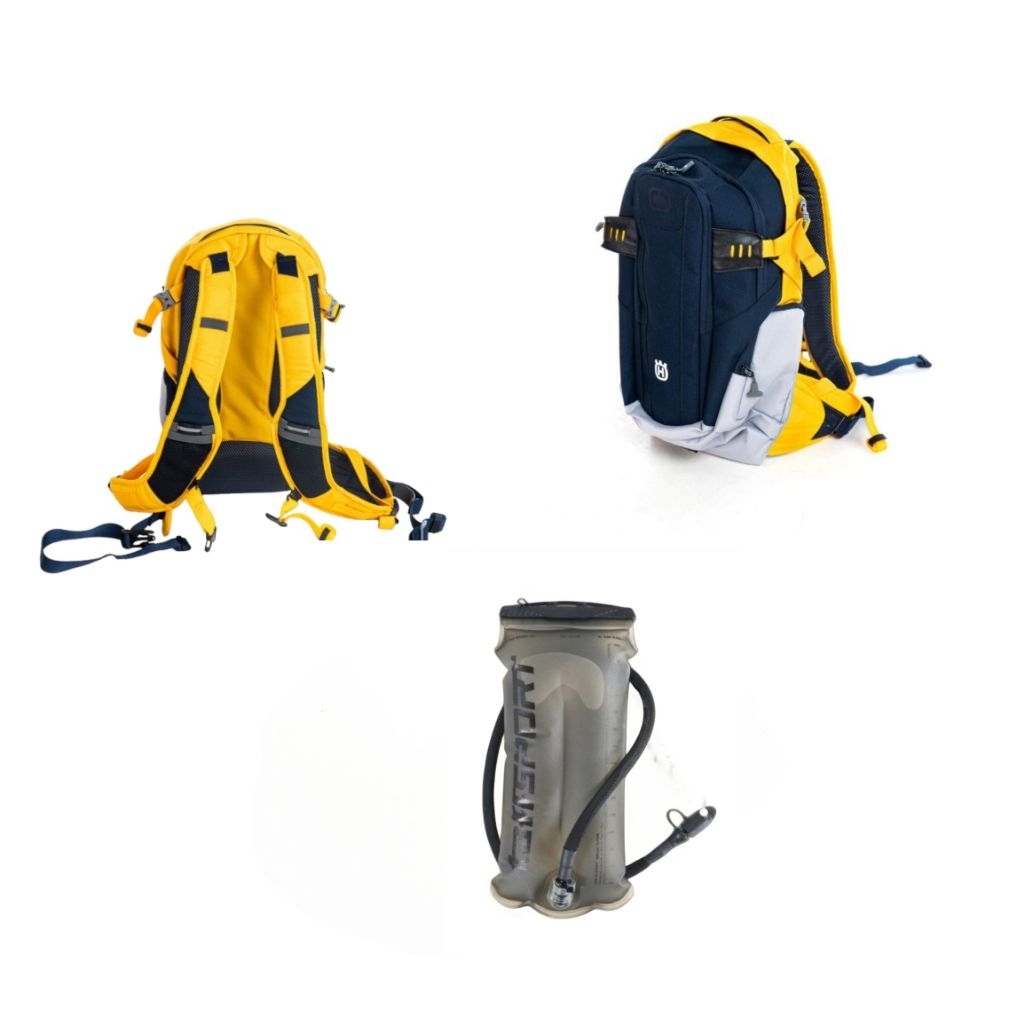 Tas Pria Hydrobag Husqvarna Punggung Trabas Trail Adventure Motocross Enduro