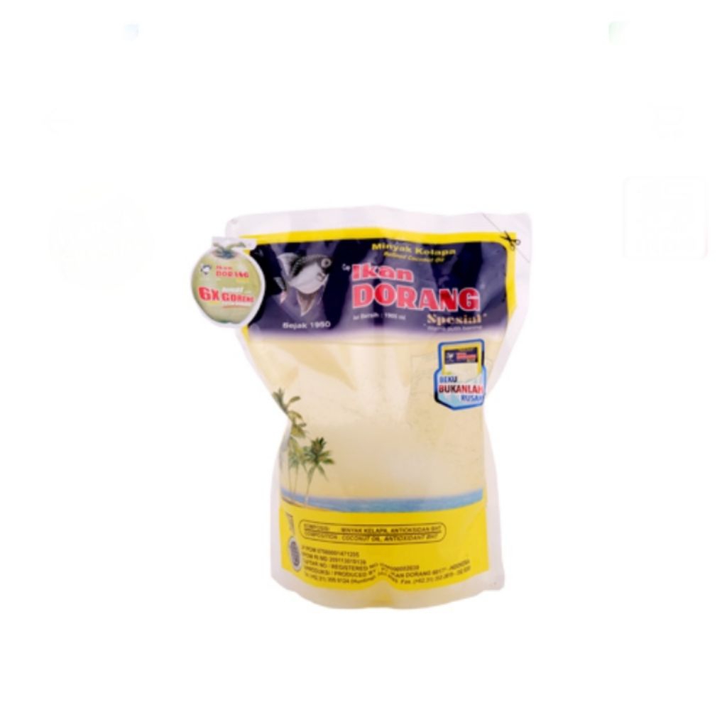 ikan dorang minyak goreng kelapa 1900 ml