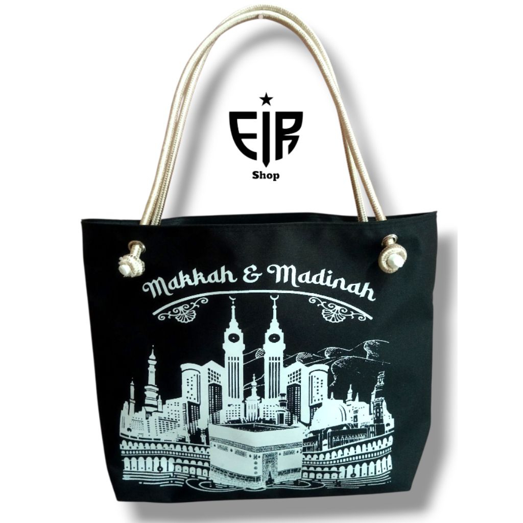 EIR SHOP Tas Totebag Wanita oleh-oleh haji dan umroh