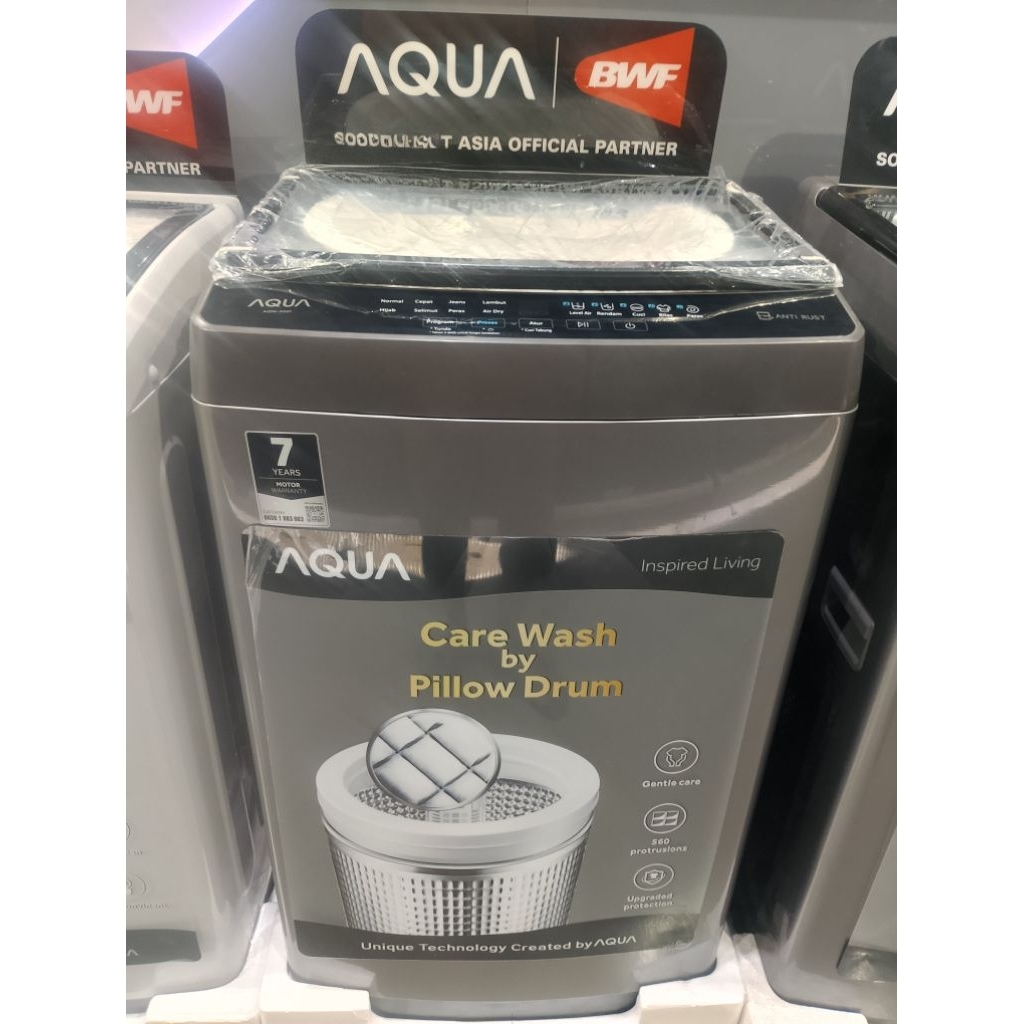 AQUA AQW900F MESIN CUCI AQUA JAPAN 9 KG TOP LOADING
