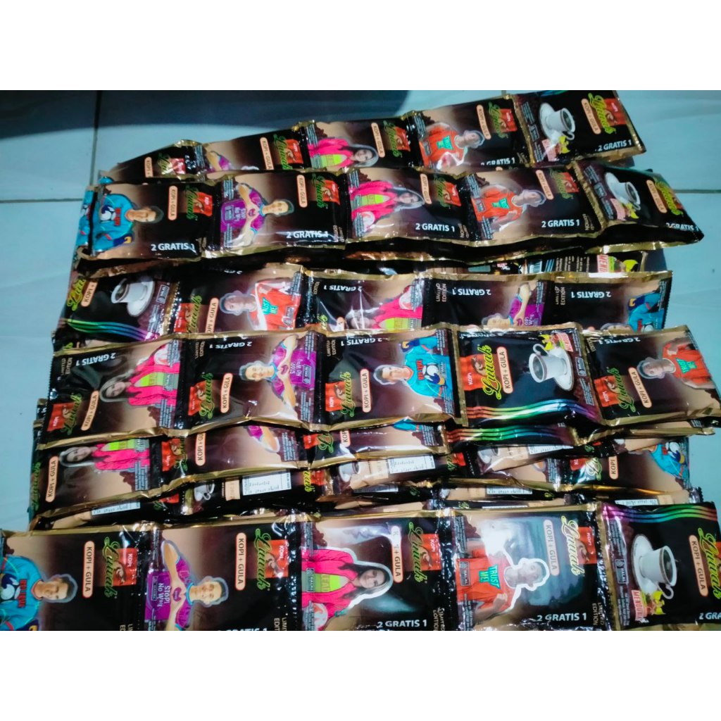 kopi luwak hitam renteng 1 dus