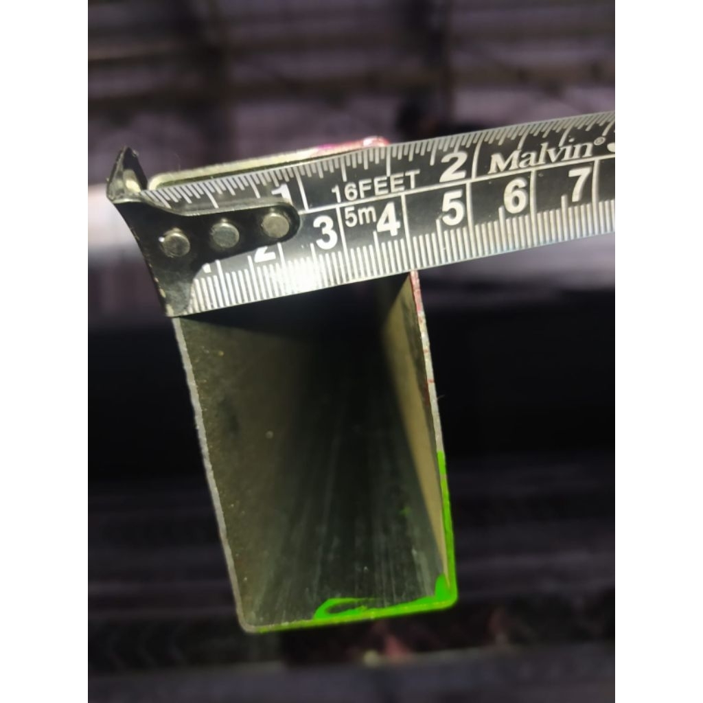 Holo / Hollo / Hollow Galvanis 40x80 / 4x8 tebal 1,3mm