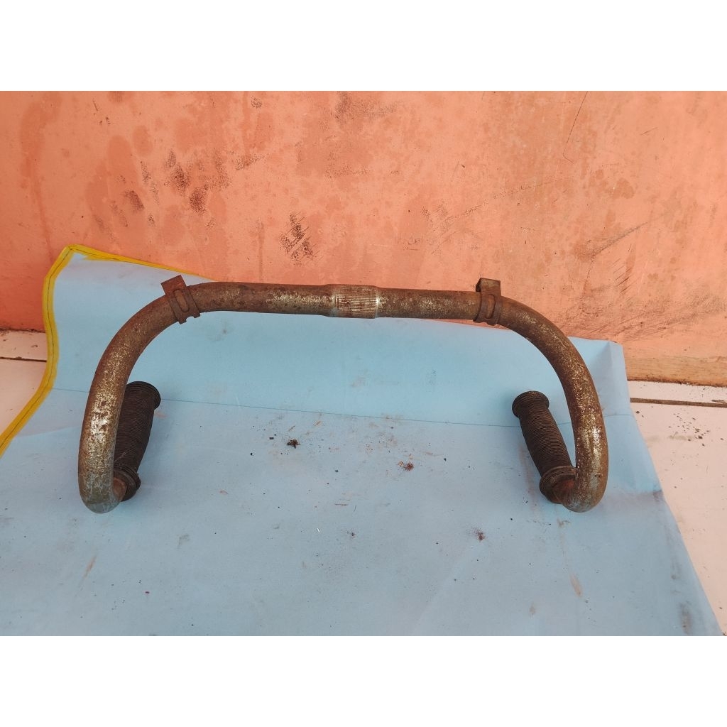 DROPBAR Handlebar Balap Jadul Standar 37 cm besi jadul copotan sepeda balap jadul