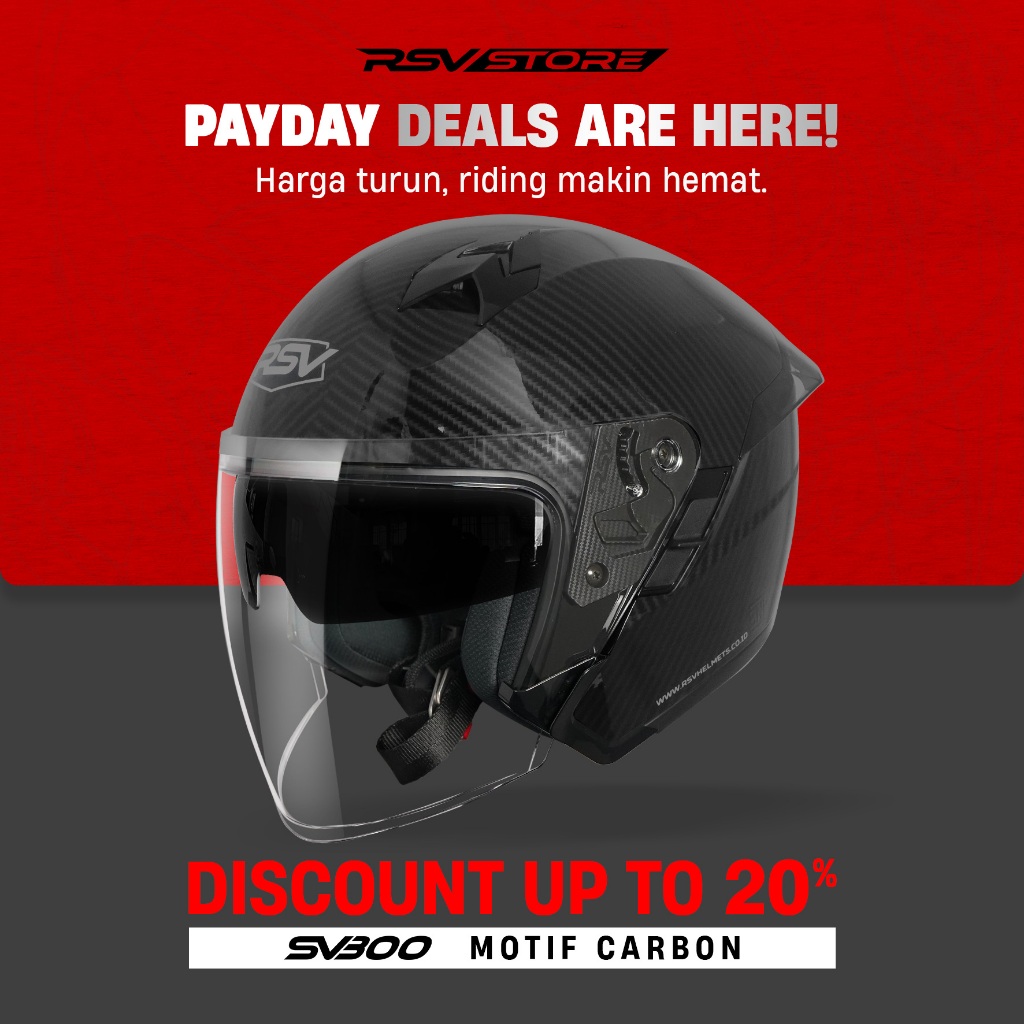 HELM RSV SV300 MOTIF CARBON
