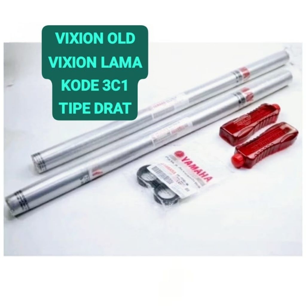 PAKET AS SHOCK SOK DEPAN VIXION OLD VIXION LAMA SET OIL SHOCK SEAL SHOCK OLI SIL SOK YAMAHA 3C1 TIPE