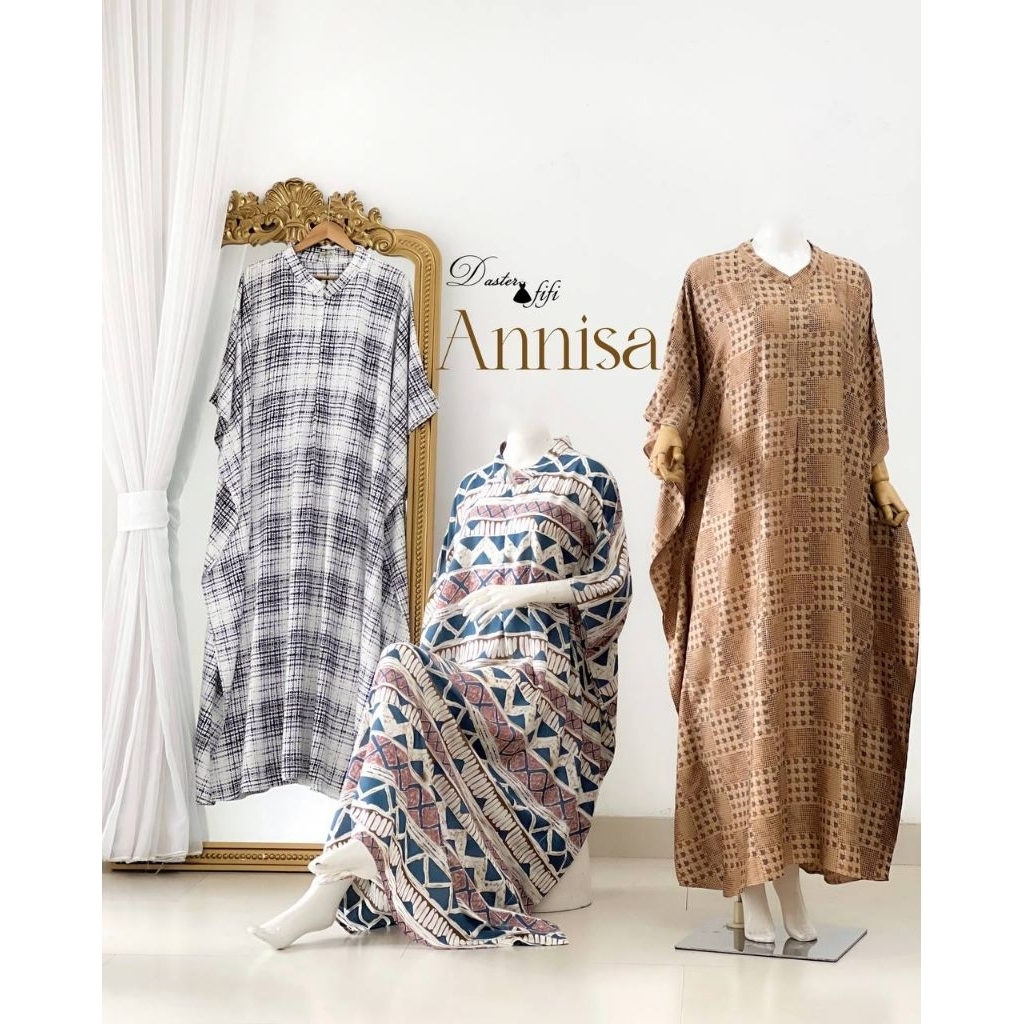 Daster Annisa Katun Rayon Viscose Premium | By Daster Fifi