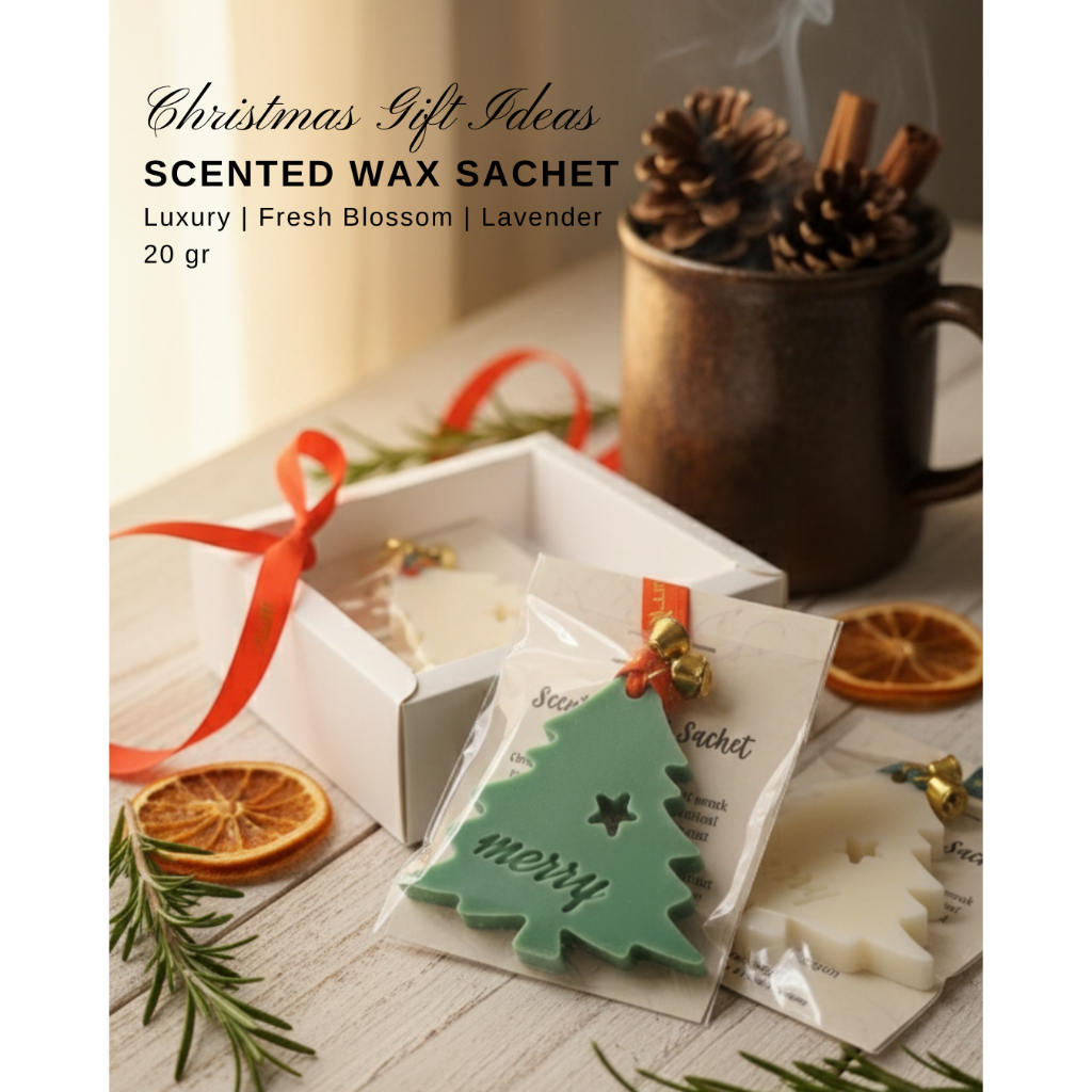 Christmas Scented Wax Sachet – Hampers Natal | Christmas Hampers | Christmas Edition | Kado Natal