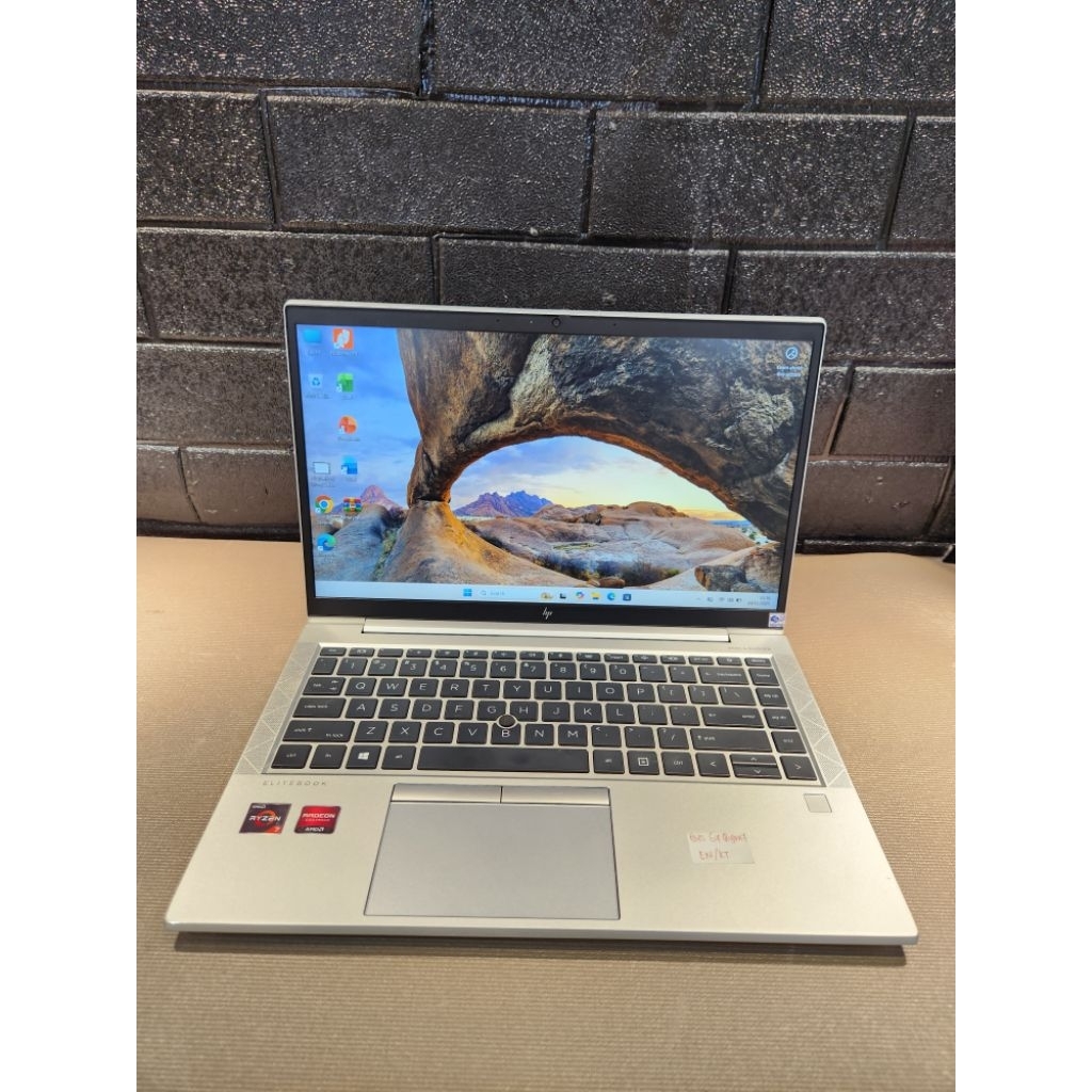 Laptop HP Elitebook 845 G7 Amd Ryzen 7 Pro 4750u (16 Cpus) Ram 32GB Ssd 1TB Layar 14in Ips Full HD S