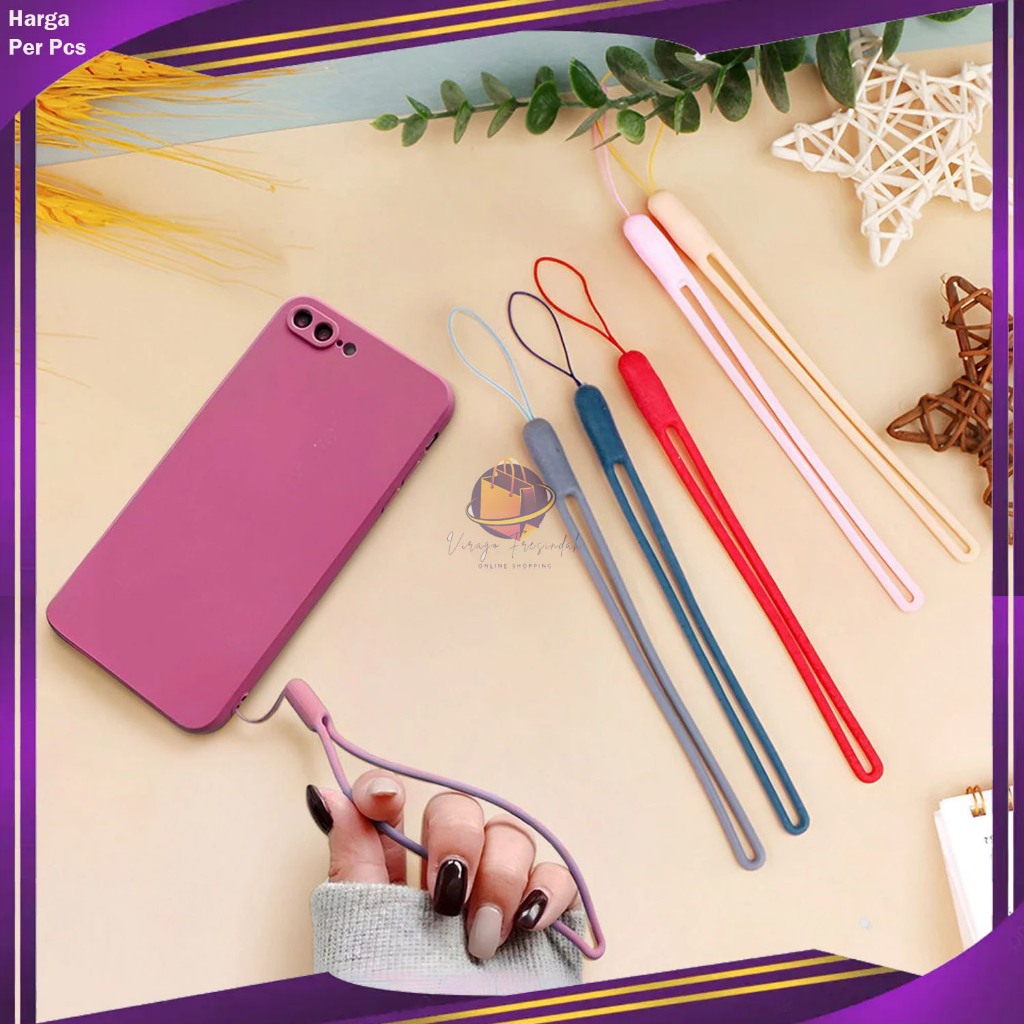 Sillicon Phone Strap / Tali Gantungan HP / Gantungan HP Karet Silikon