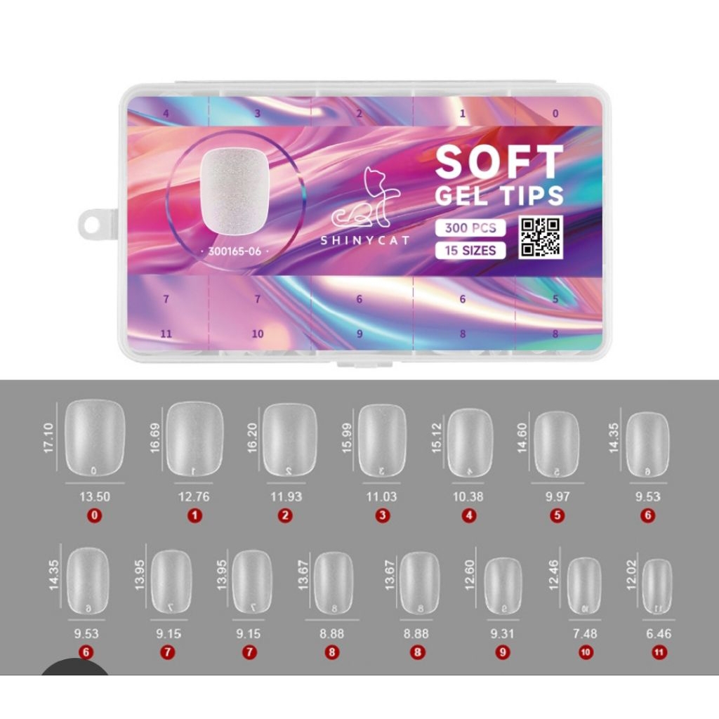 Short Oval 300pcs