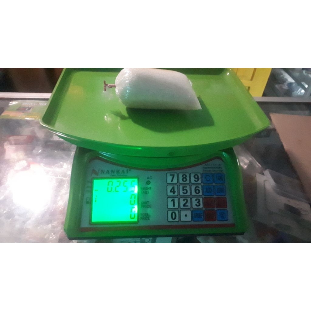 Timbangan Nankai 40kg second Normal 2 display depan belakang