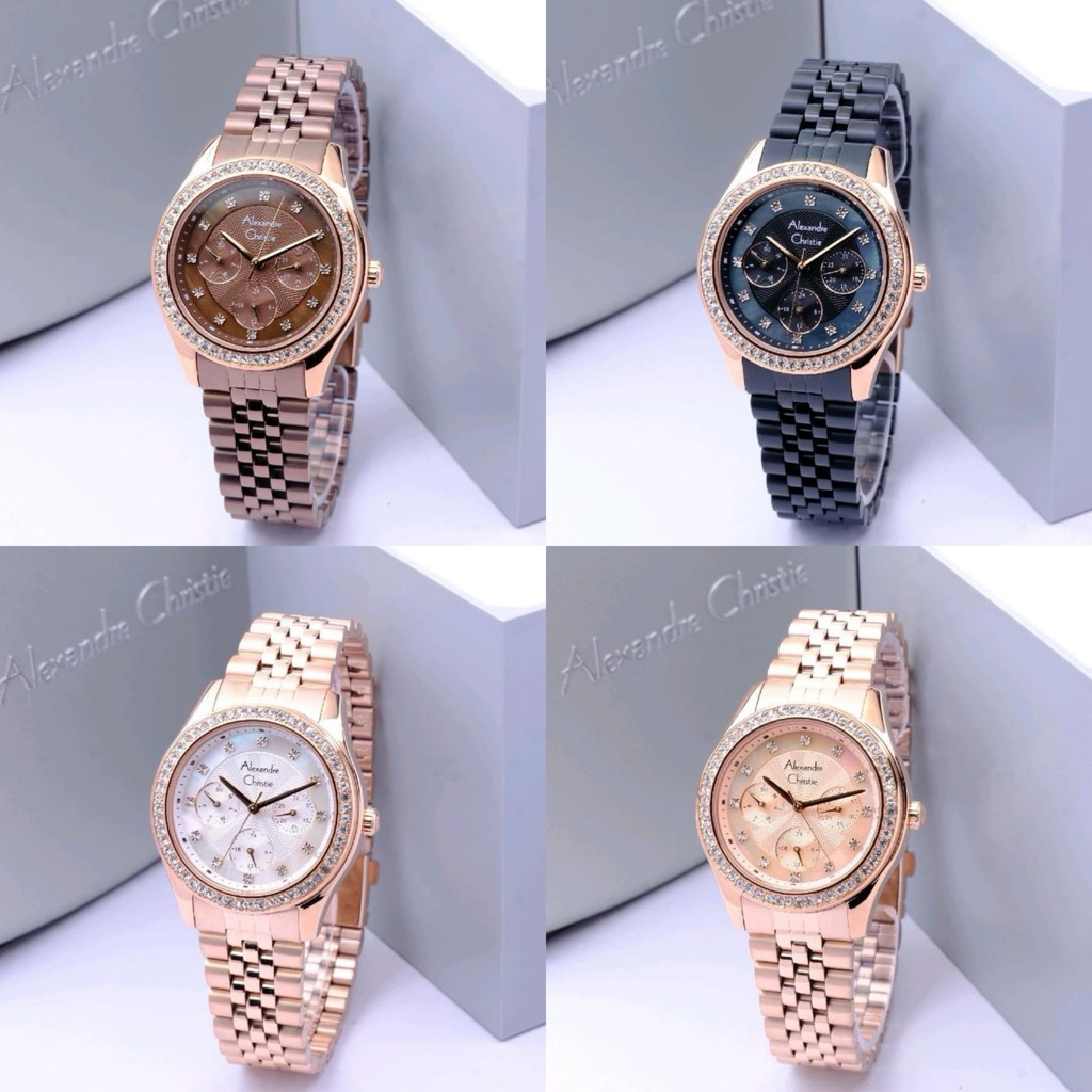 JAM TANGAN WANITA ALEXANDRE CHRISTIE AC 2496 AC2496 TERBARU ORIGINAL