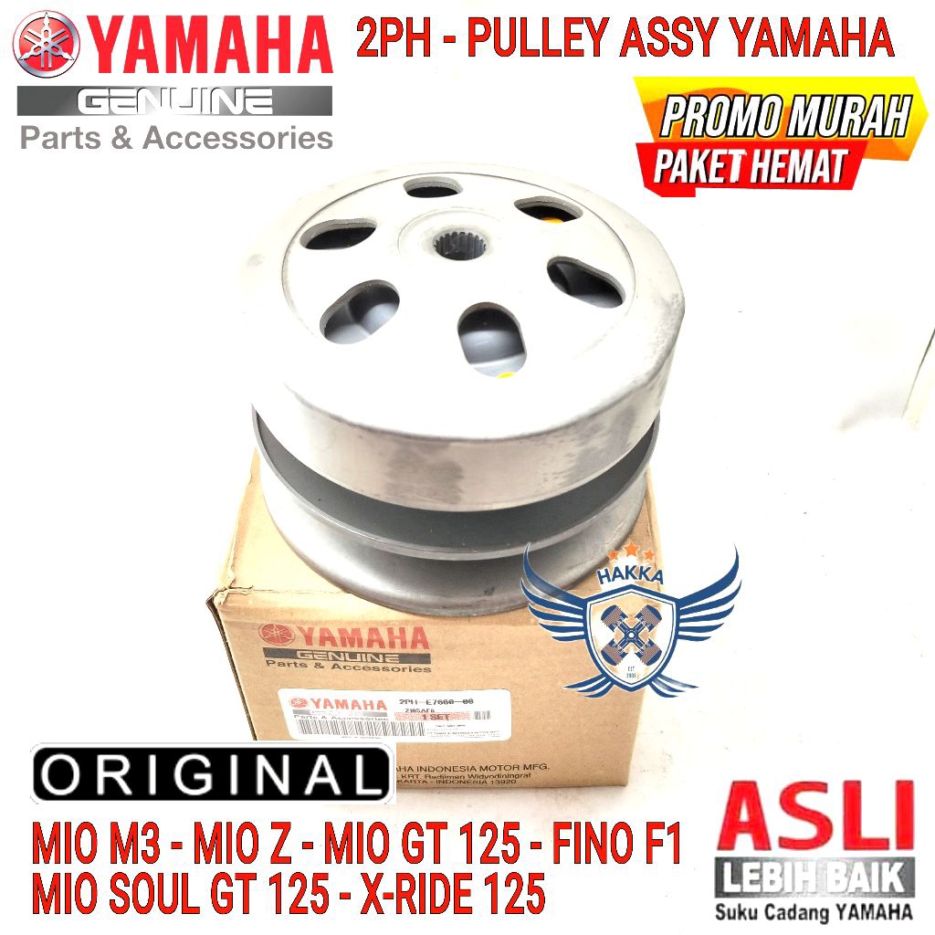 2PH PULLEY ASSY ORIGINAL YAMAHA MIO M3, PULLEY ASSY YAMAHA MIO Z, PULLEY ASSY YAMAHA MIO GT 125, PUL