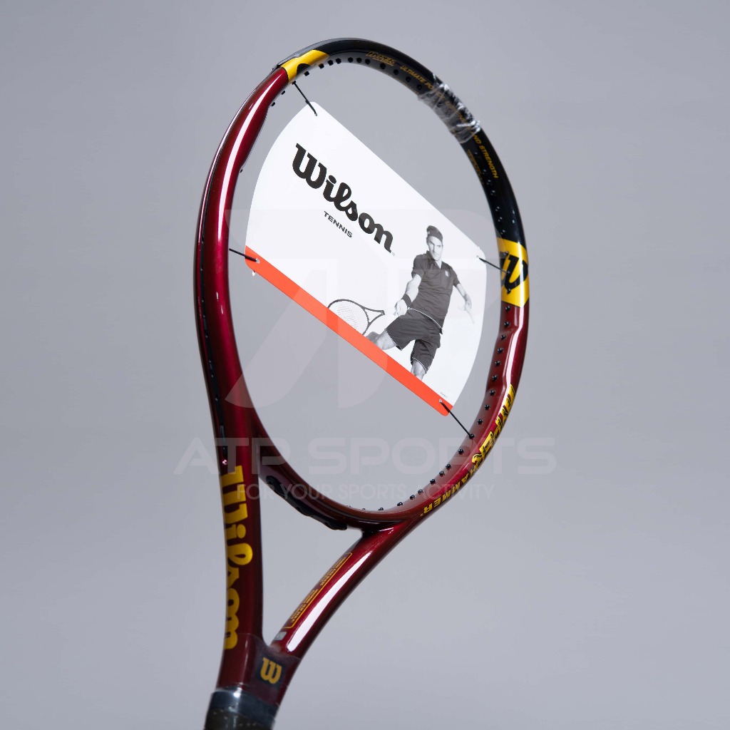 Raket Tenis Tennis Racket Wilson Hyper Hammer 5.3 Burgundy/Black 242 Gram 242Gr G2