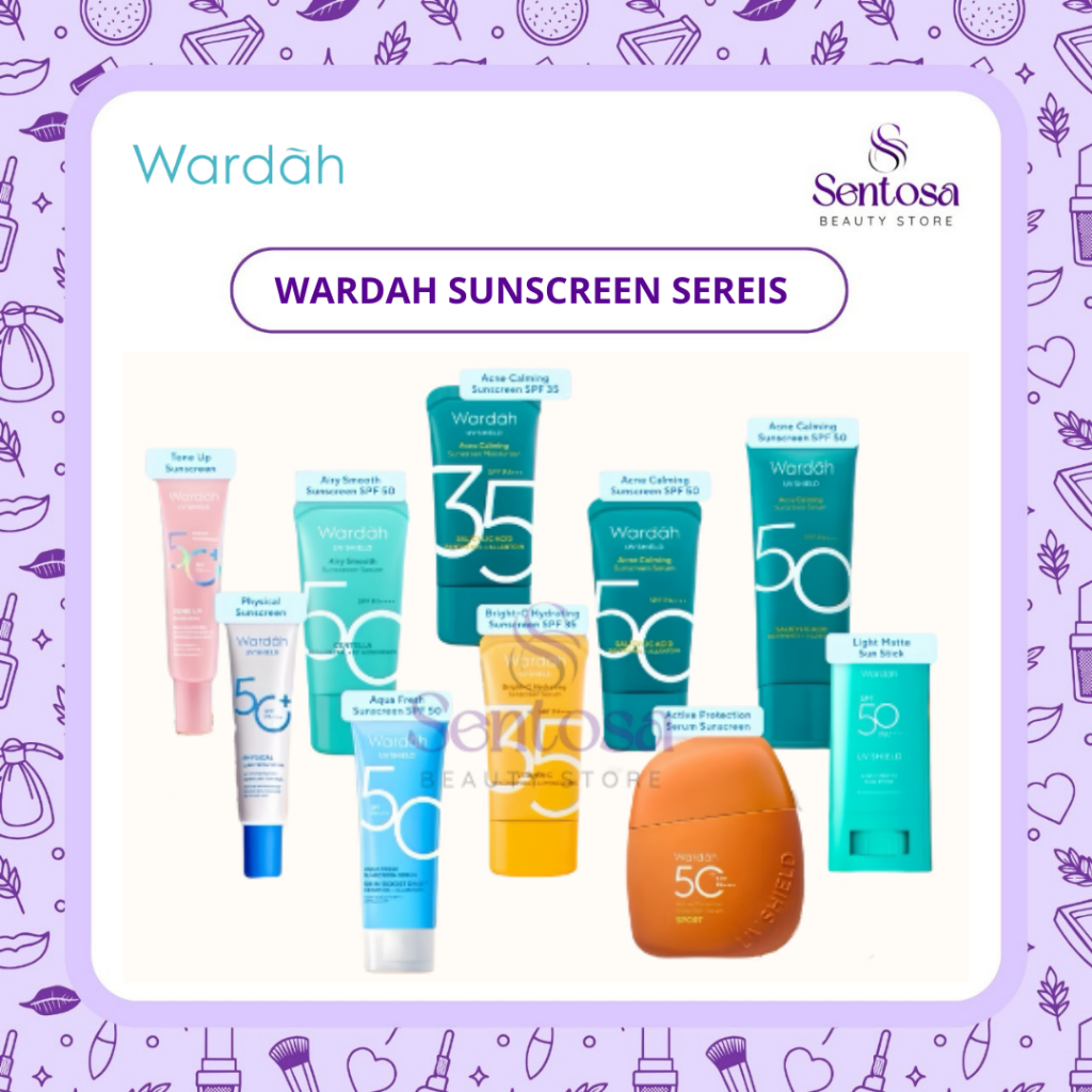 Wardah UV Shield Tone Up Sunscreen SPF 50+ PA+++ - Sunscreen Wajah