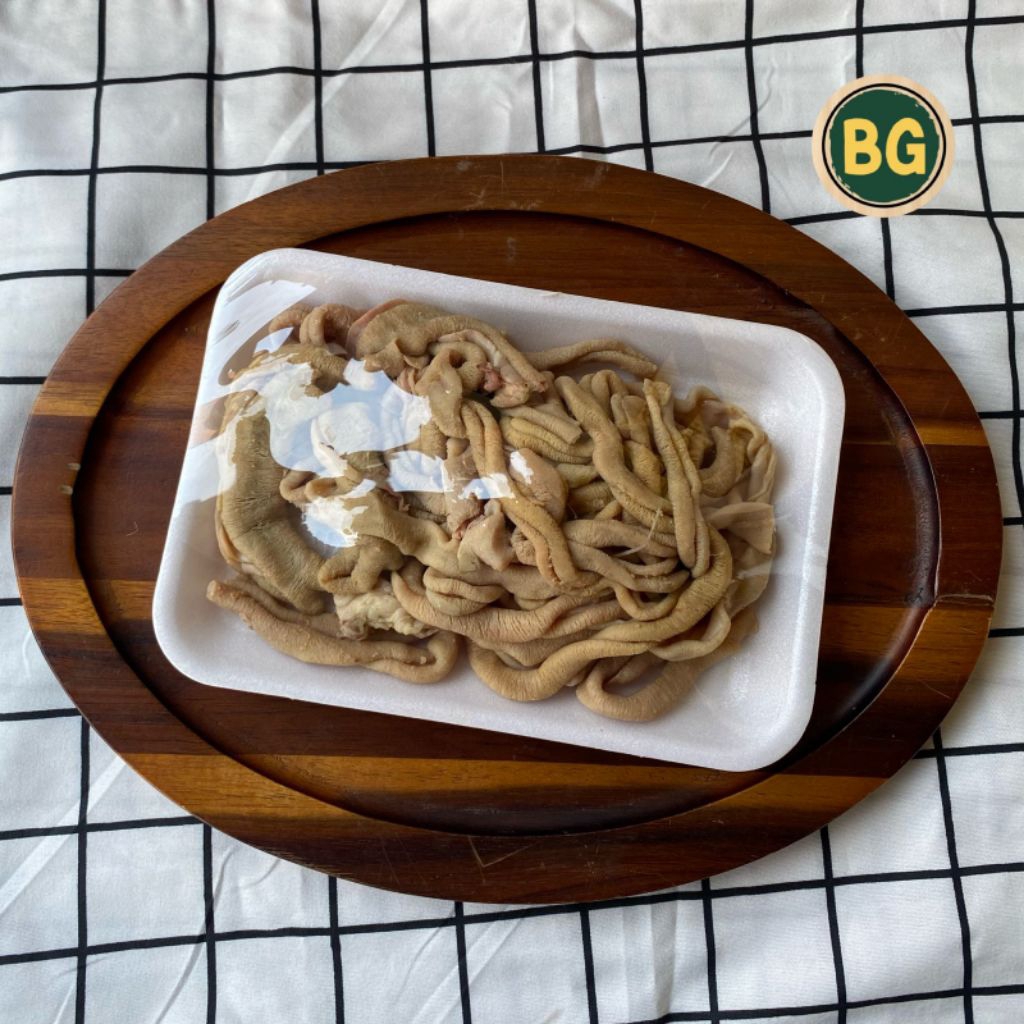 Usus ayam segar, usus ayam