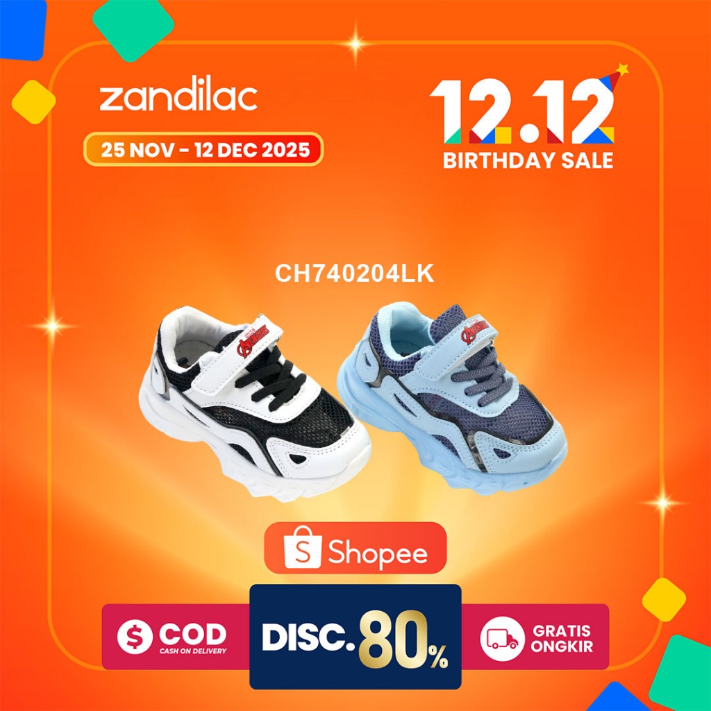 AVENGERS - SEPATU LAKI ANAK CH740204LK