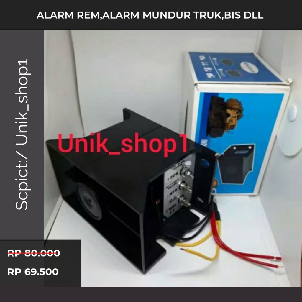 Promo ALARM rem, ALARM mundur mobil, truk, bis