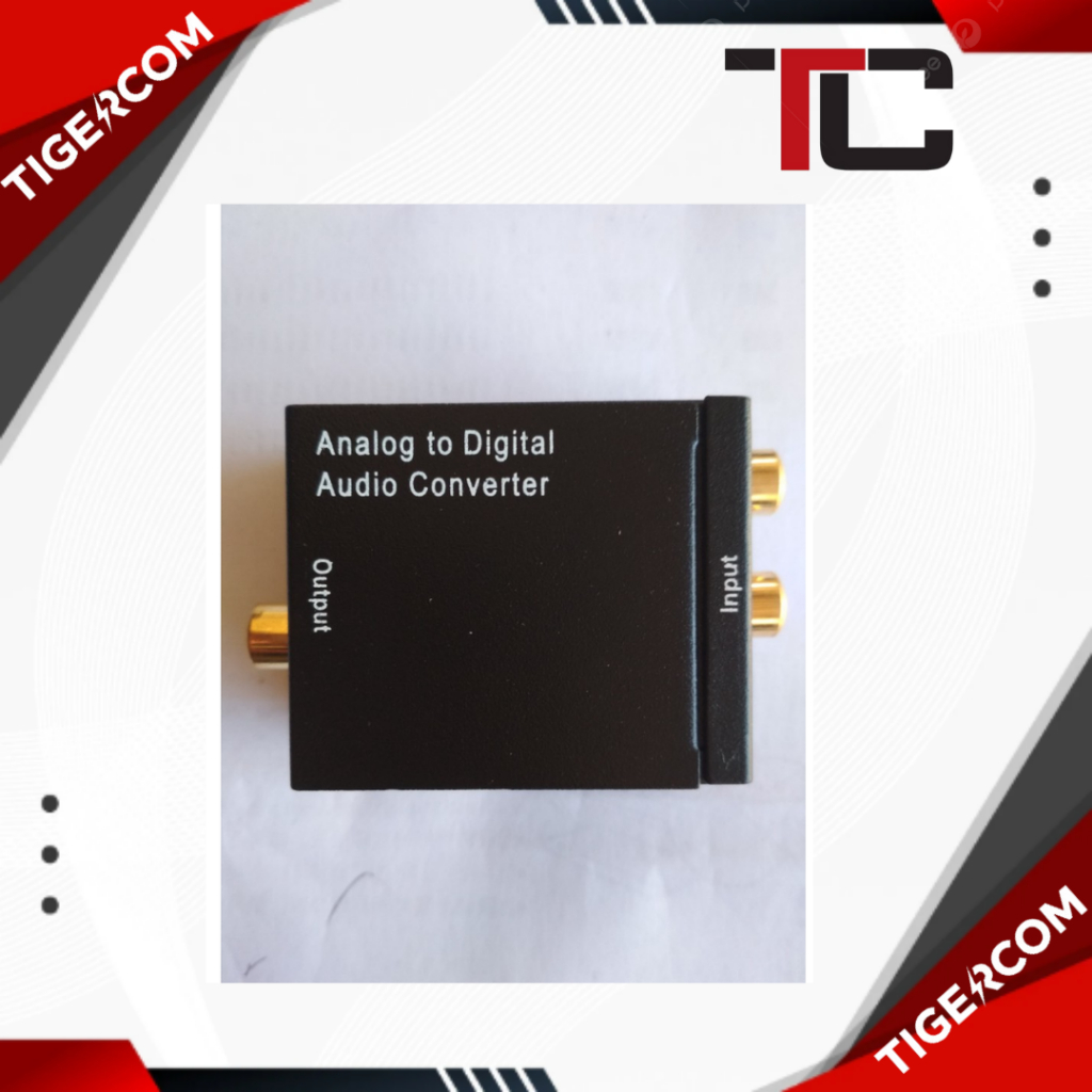 Converter Audio Digital to Analog + kabel optik