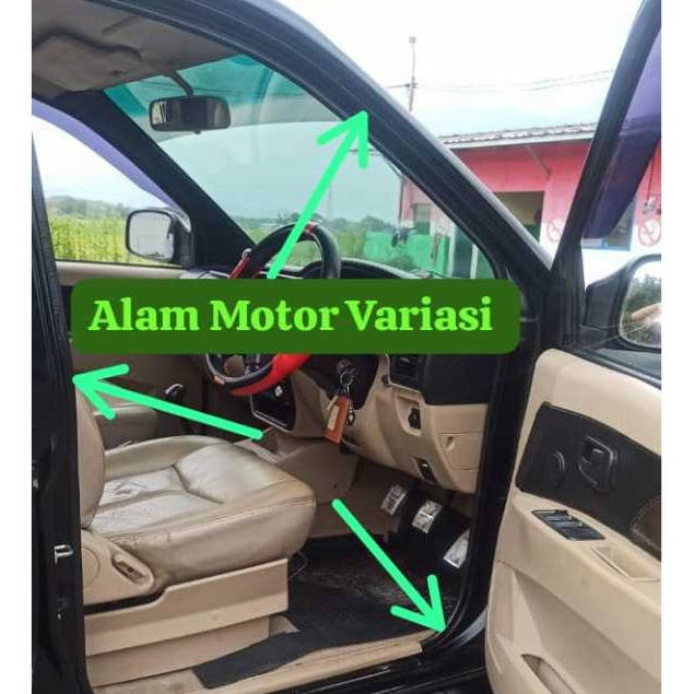 karet balon body pintu mobil zebra espass