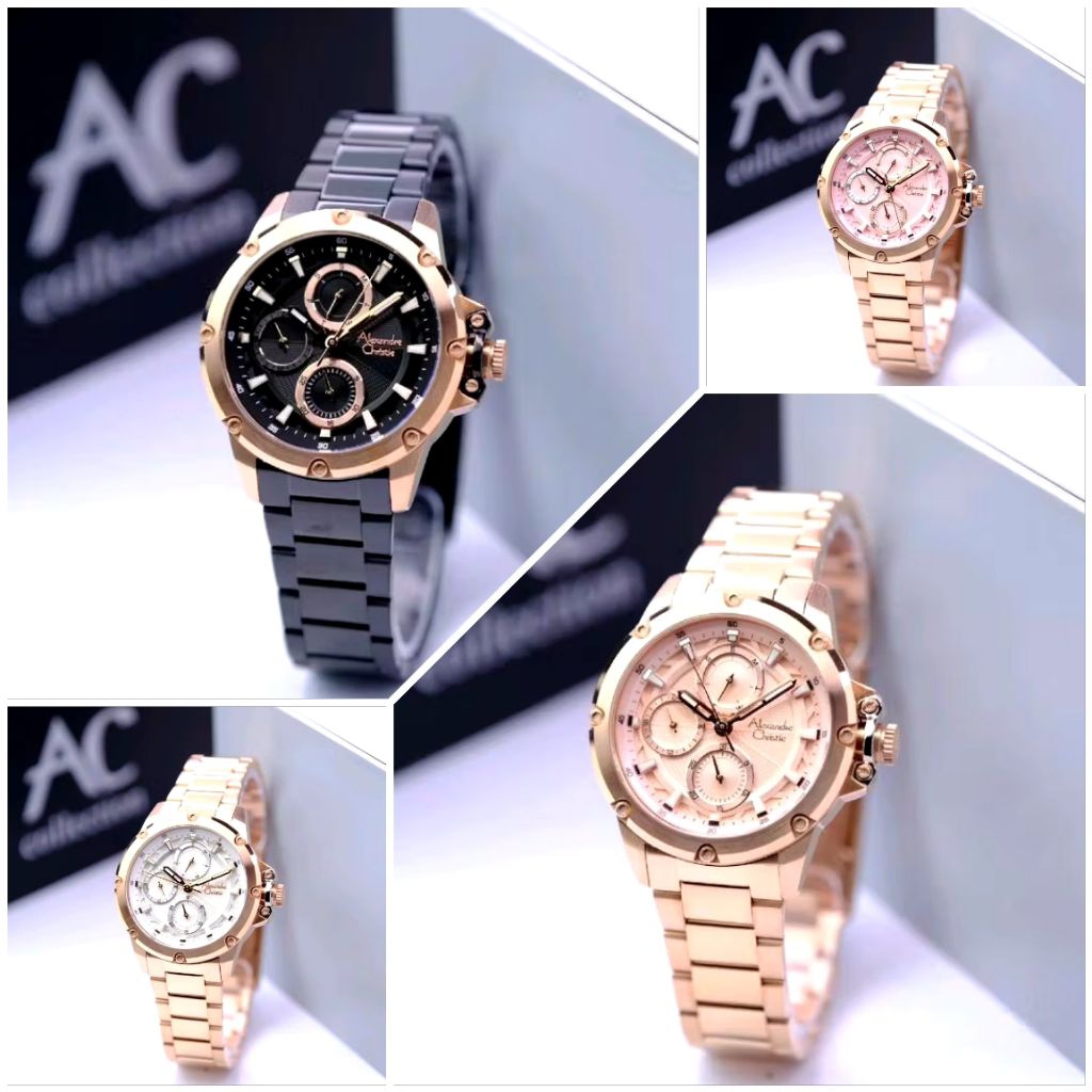 AC6564 Jam Tangan Wanita Alexandre Christie AC 6564 Original