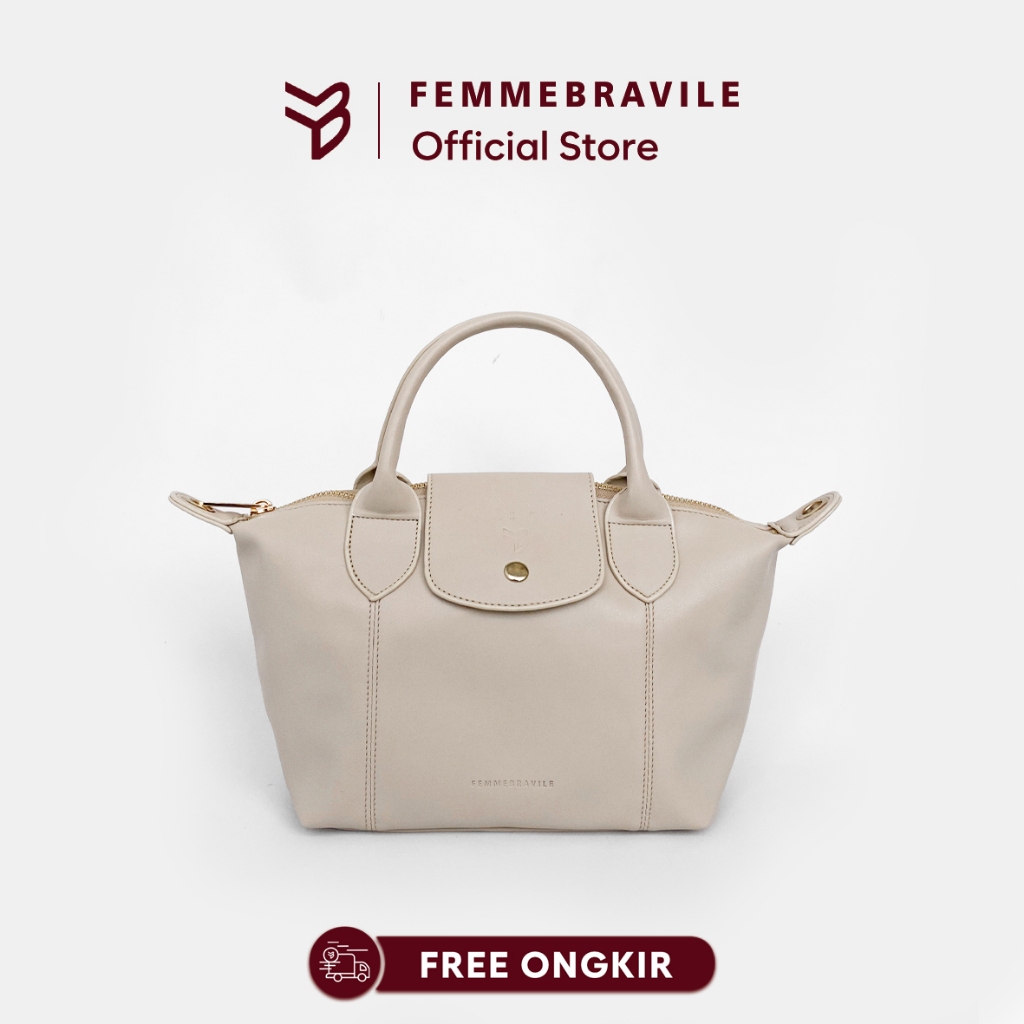 Femmebravile | Tas Sling Bag | Tas Kantor Wanita Elegan - Jennie Leather Bag