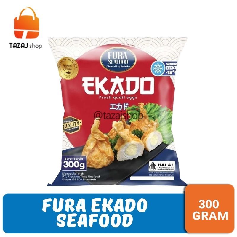 Fura Ekado Seafood 300 Gram Olahan Ikan Tazaj