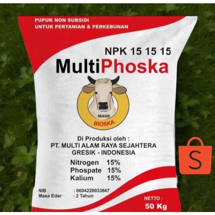 Pupuk NPK phoska ( NPK 15 15 15)