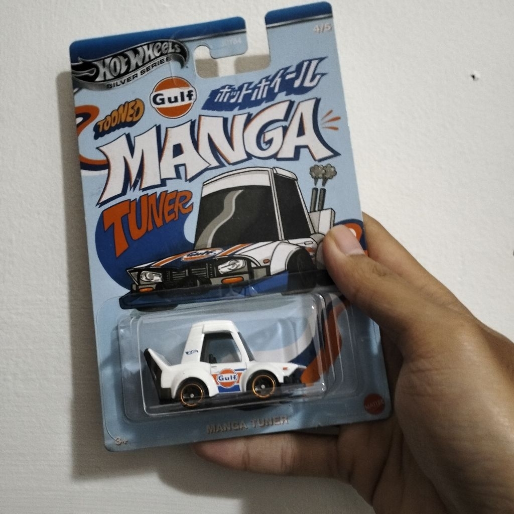 Hot Wheels Series Gulf Tooned Manga Tuner