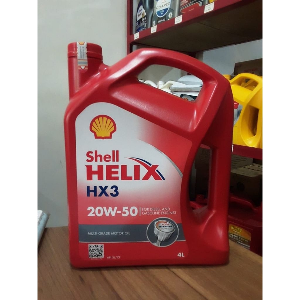 shell HELIX HX3 20W-50 4L