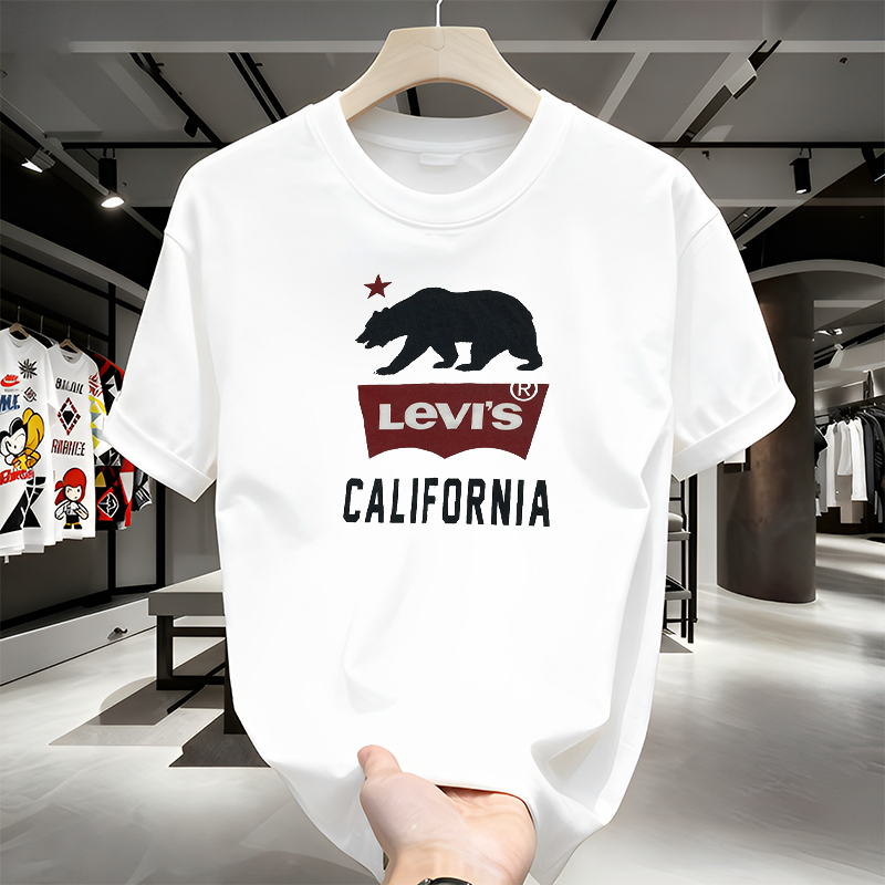 100% Original LEVIS T-Shirt Unisex – Kaos Katun Premium, Lembut & Stylish untuk Aktivitas Harian