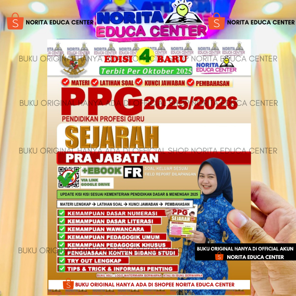 BUKU PPG SEJARAH PRAJAB PRA JABATAN NORITA EDUCA CENTER