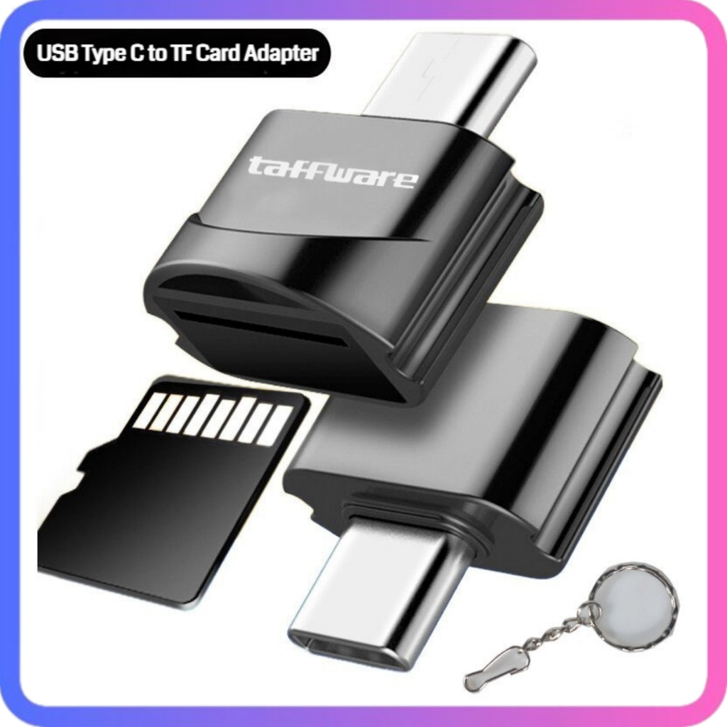 Card Reader USB Type C OTG MicroSD - P31 -  Mini OTG USB Type C/Lightning to Micro SD