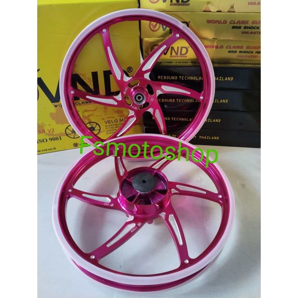 Velg racing VND Six star V2 mx king 160/160 ring 17