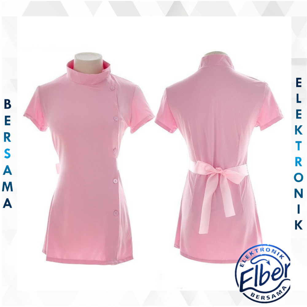 ELBER Mini Dress Lingerie Press Badan Fit Body Set Costume Kostume Cosplay Seragam Nurse Perawat Sus