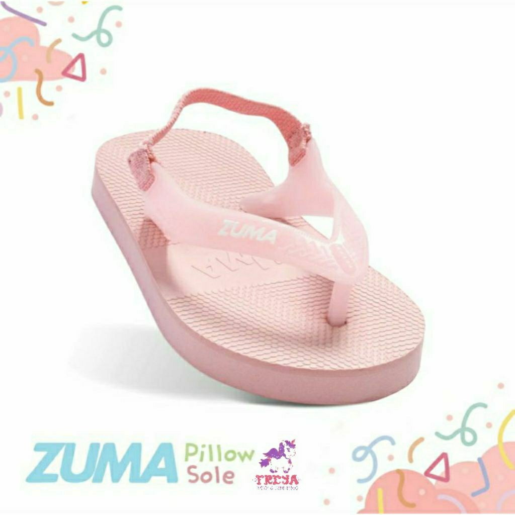 Zuma Baby - Classic Sandal Jepit Bayi Karet Tali Belakang