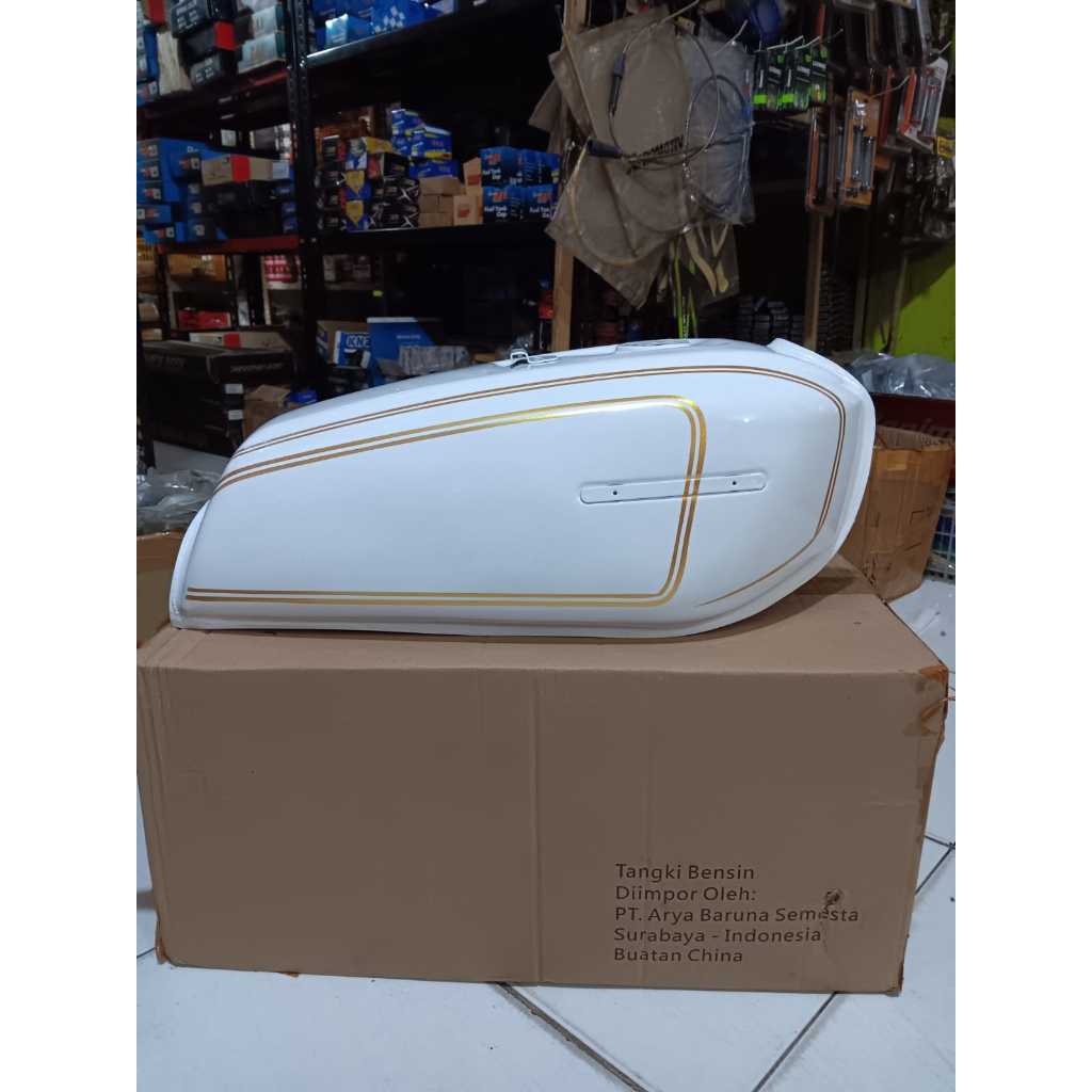 Tangki GL100 Tengki Tangki GL 100 Warna Merah Putih Biru GLossy