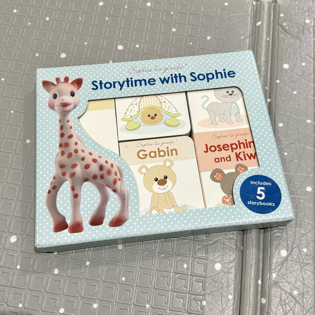 PRELOVED DK Sophie La Girafe Storytime with Sophie | Buku Bayi Baby Anak BoardBook Edukasi Edukatif 