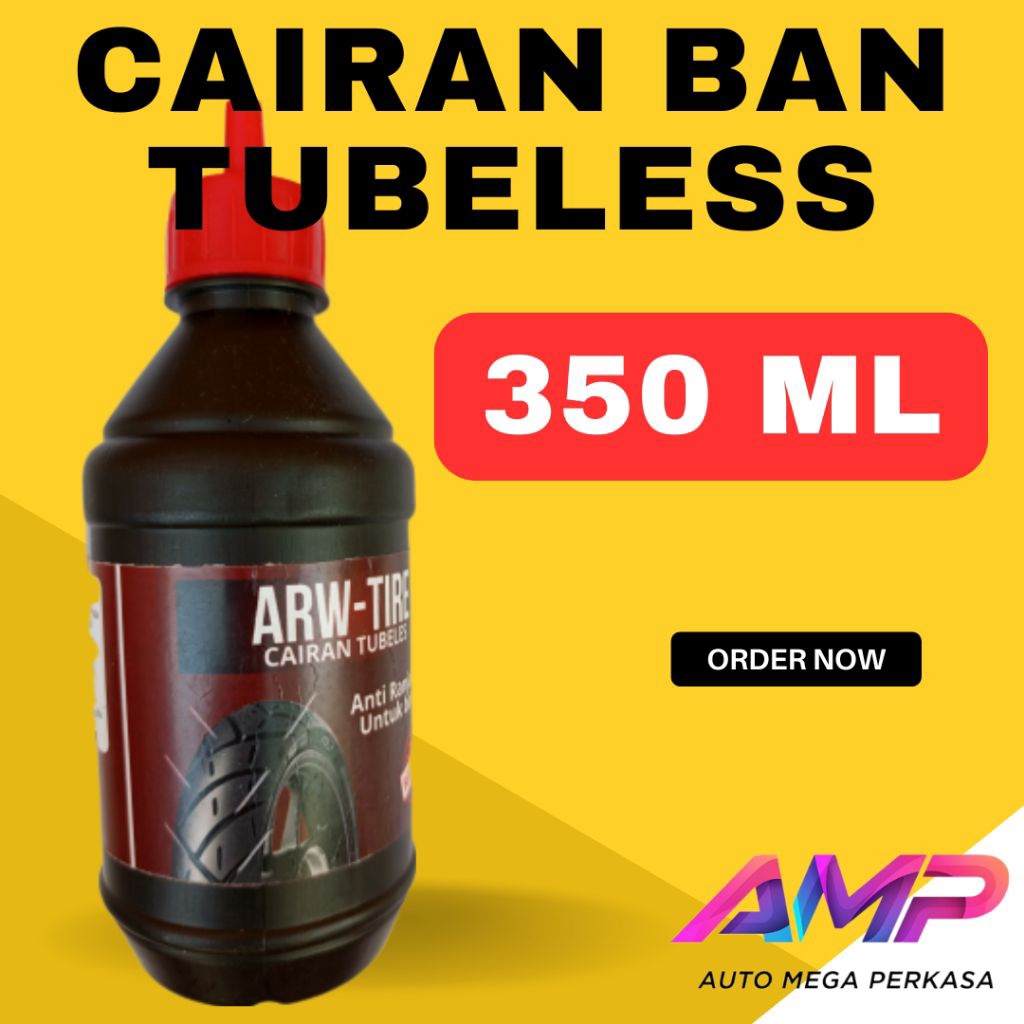 CAIRAN TUBELESS ANTI RANJAU 350ML ARW TIRE CAIRAN BAN TUBELESS MOTOR