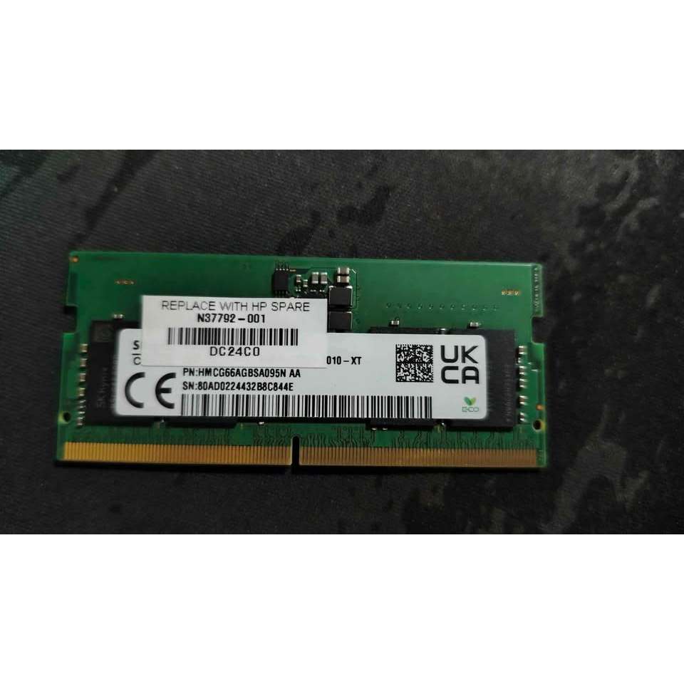 SK Hynix RAM 8GB DDR5 5600MHz Sodimm Laptop