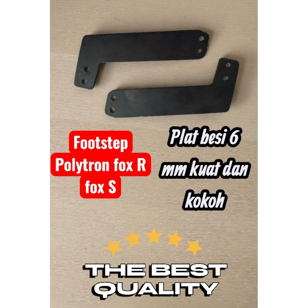 breket footstep Polytron fox R fox S motor listrik