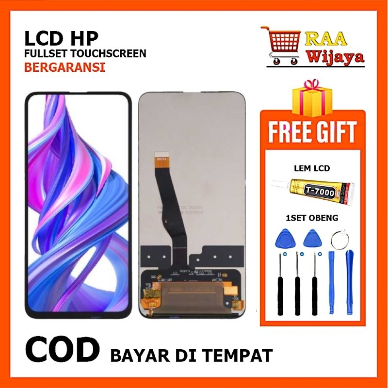 [ORIGINAL] LCD HUAWE1 HONOR 9X / HONOR Y9 PRIME 2019 / 9X PRO / Y9S FULLSET TOUCHSCREEN