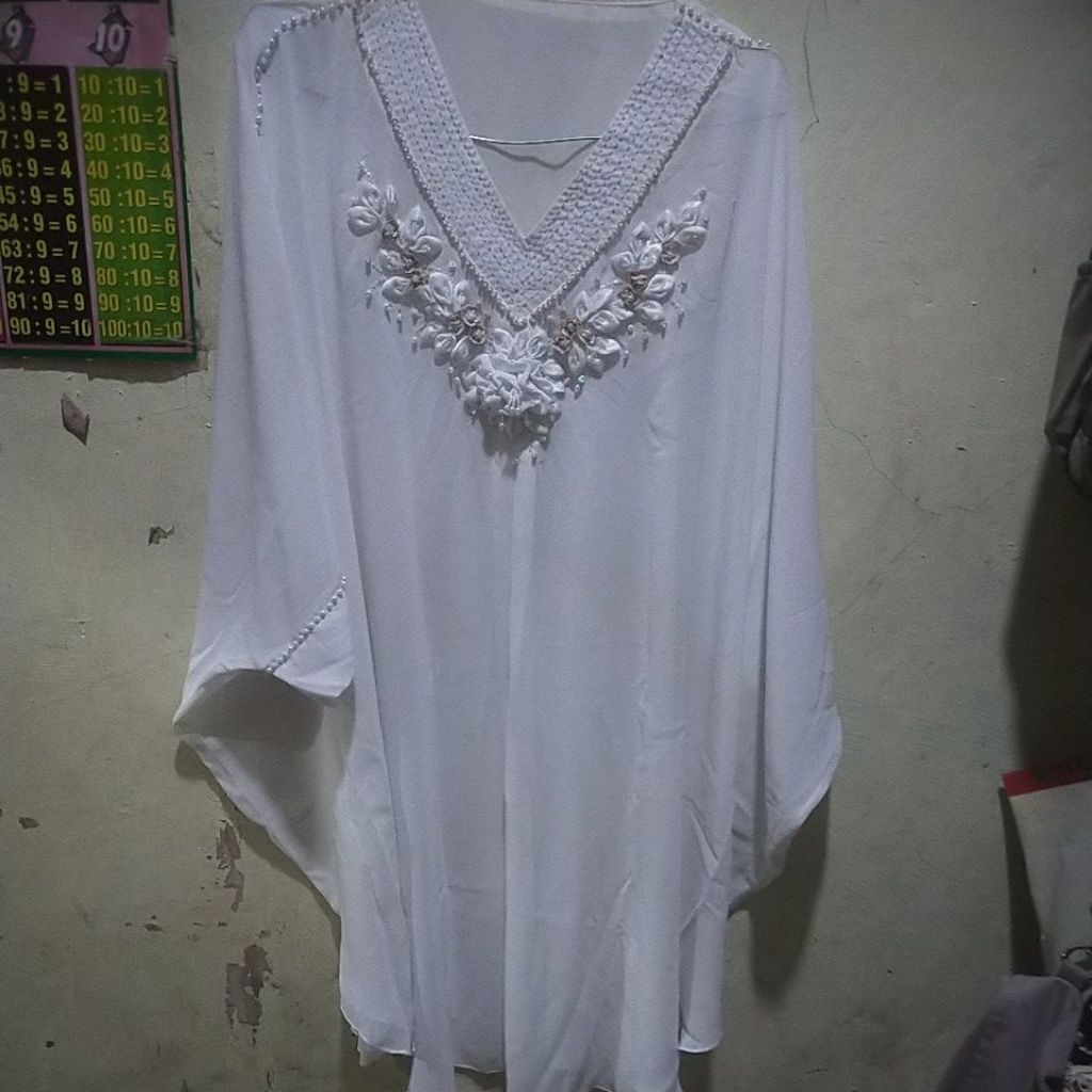 Preloved PL Outer Kaftan Ceruty