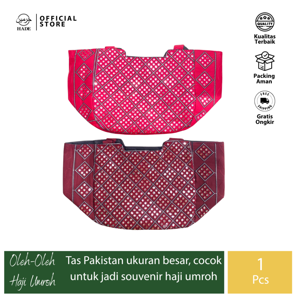 Oleh Oleh Haji Umroh - Tas Pakistan Besar - Tas Blink Haji Umroh