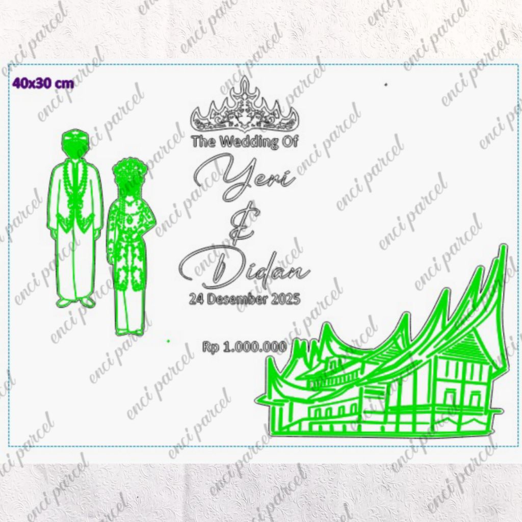 kode 312 set acc bentuk logo rumah adat gadang tampak samping minangkabau minang sumut sumatera bara