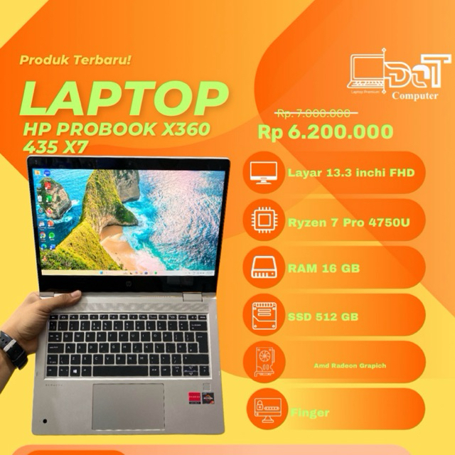 HP PROBOOK X360 435 X7