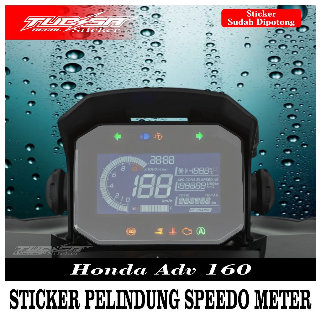 Stiker Pelindung Spido ADV 160 | Stiker antigores ADV 160 | Stiker Pelindung  Kaca Spido ADV 160